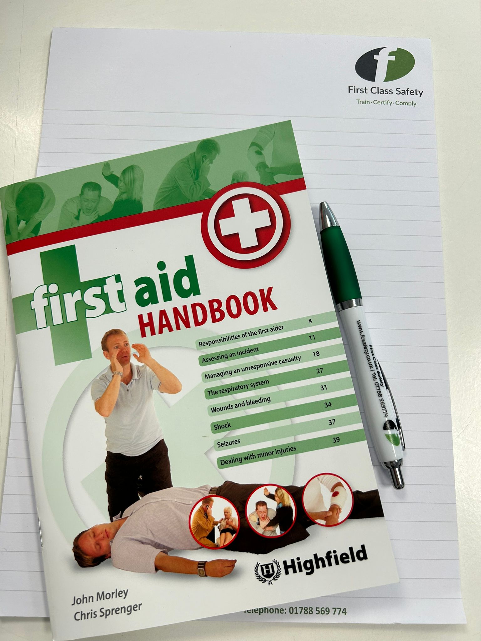 1 Day Emergency First Aid at Work (Level 3)